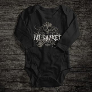 Baby clothing with really cool Pat Razket print